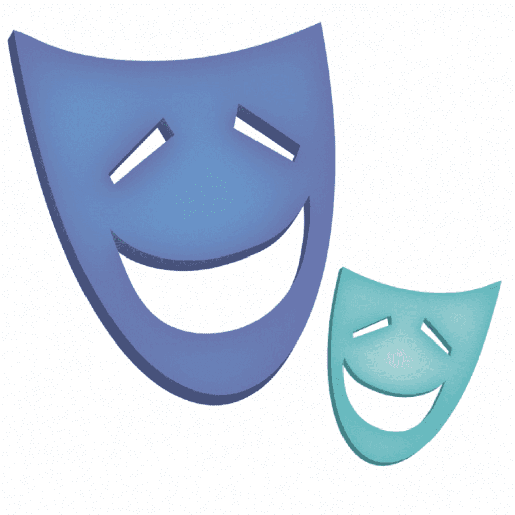 Two Happy Masks